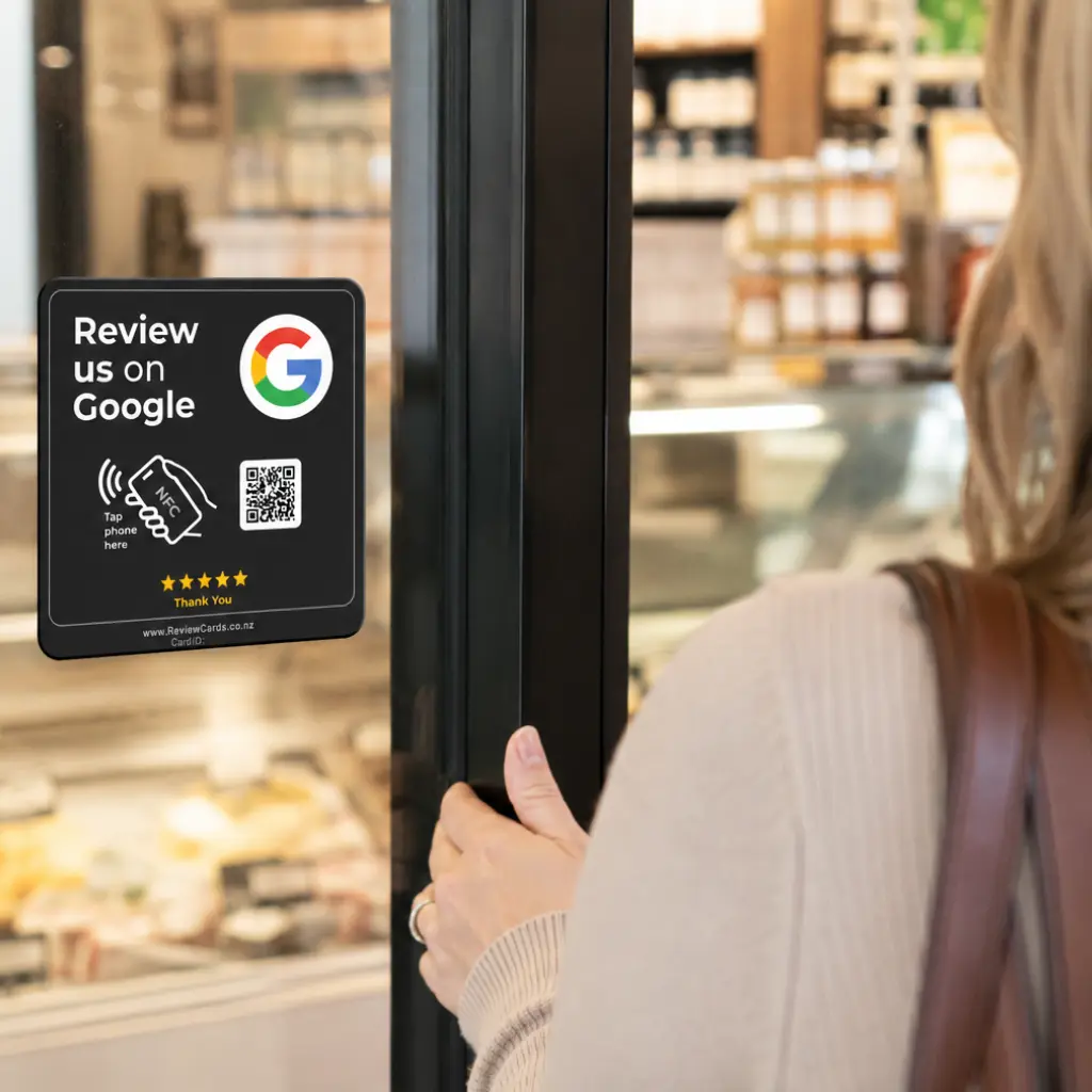 review tile on exit door.webp